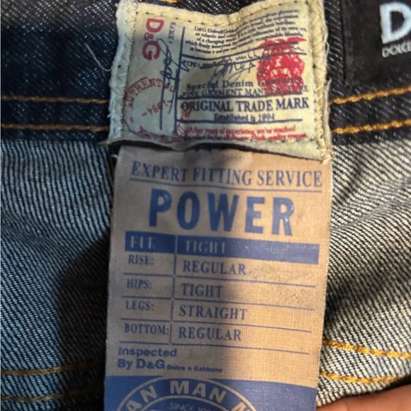 Dolce & Gabbana Men's Relaxed Fit Distressed Jeans - Dark Blue